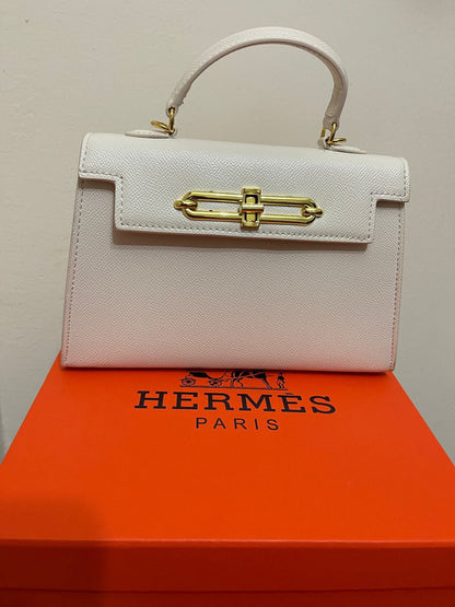 Luxury White Handbag for Women